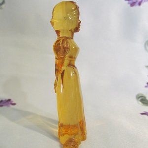 Vintage Walt Disney Prod. Snow White amber lucite figurine